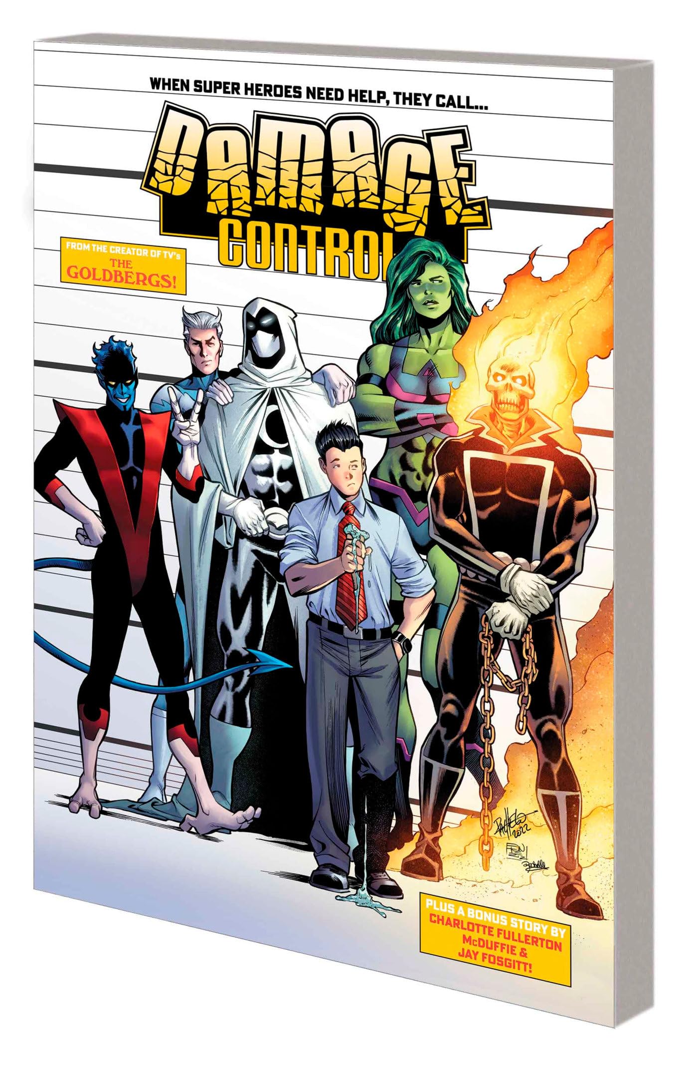 jaquette album Damage Control: New Employee Handbook