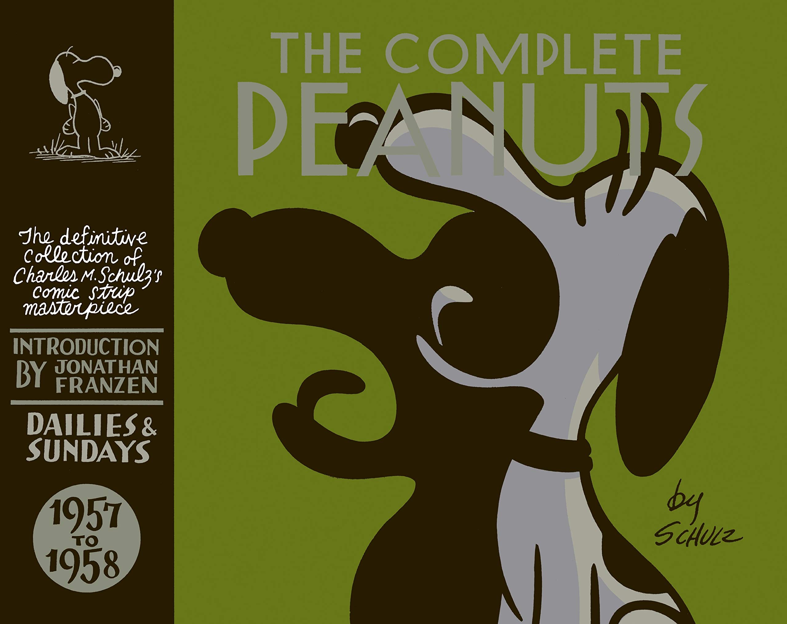 jaquette livre The Complete Peanuts 1957-1958: Volume 4