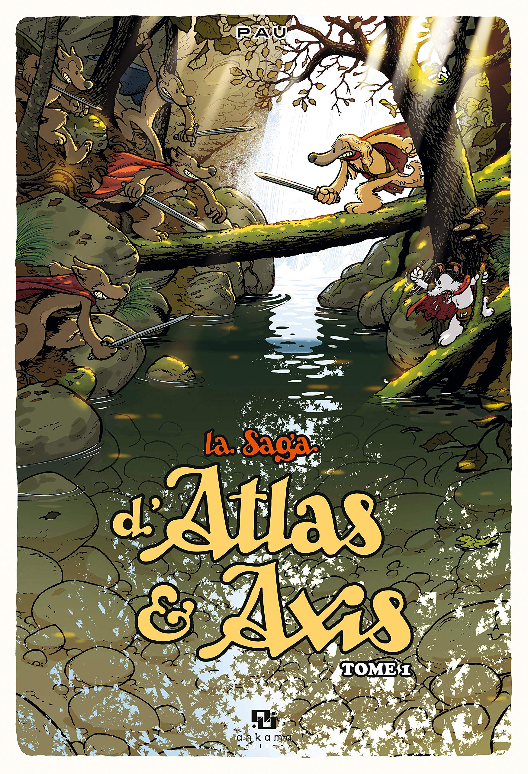 jaquette album LA SAGA D'ATLAS & AXIS T01