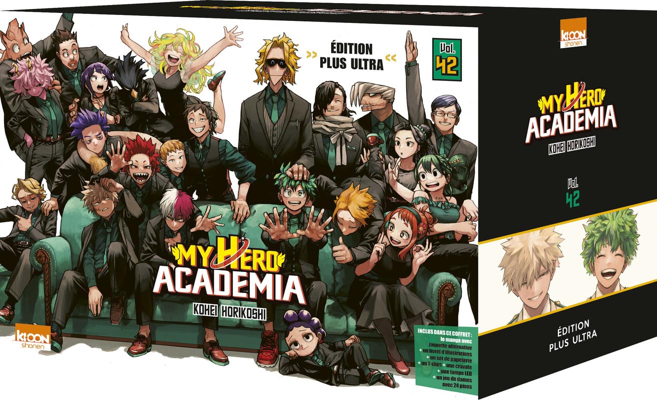 jaquette album My Hero Academia T42 Plus Ultra Collector (42)