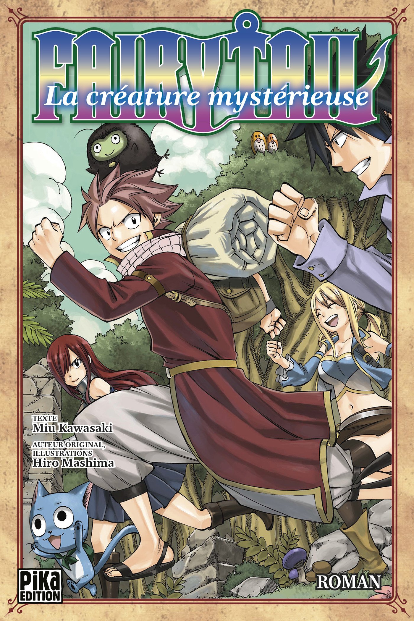jaquette album Fairy Tail - La Créature mystérieuse: Roman