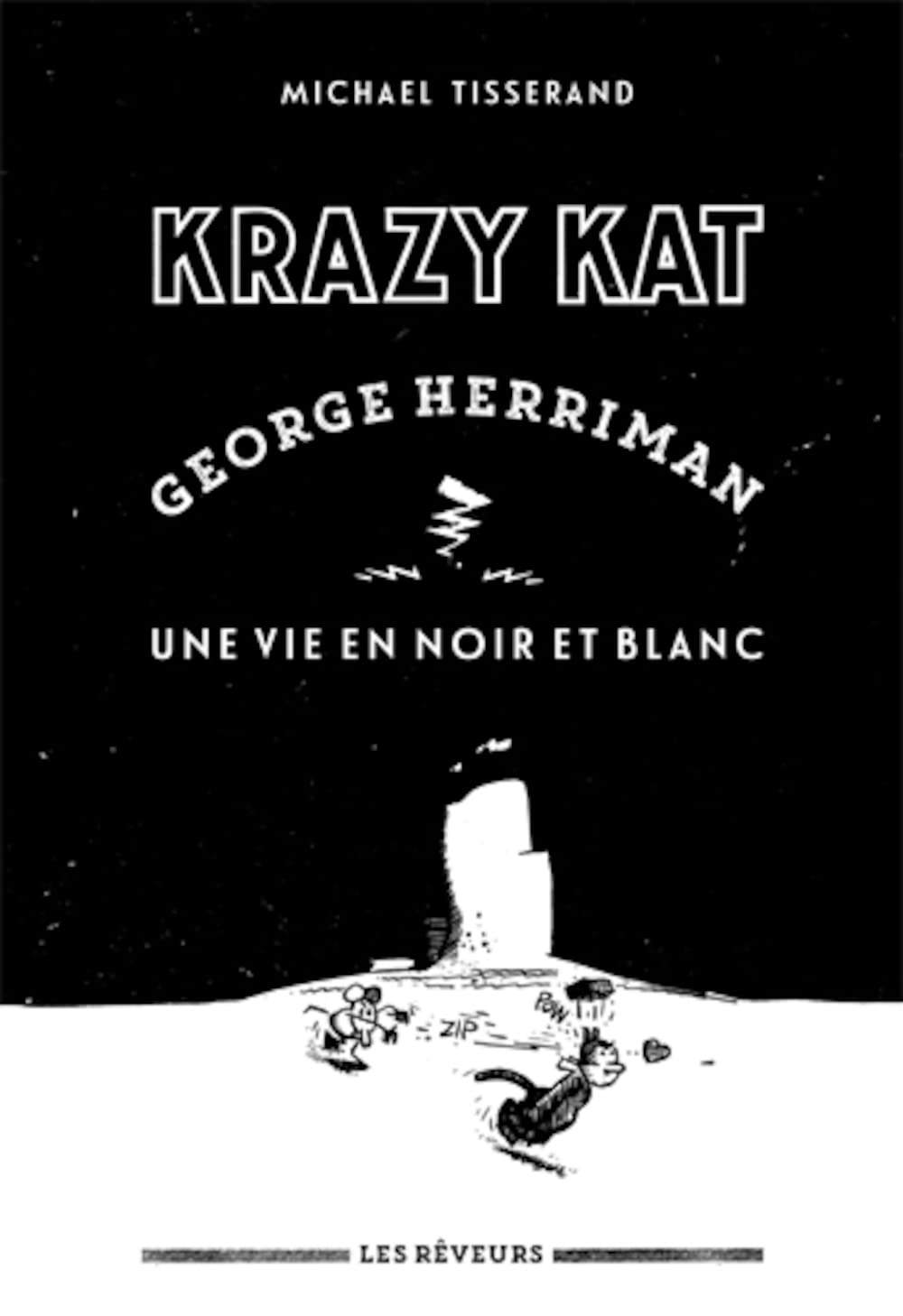 jaquette album KRAZY KAT George Herriman, Une vie en noir et blanc