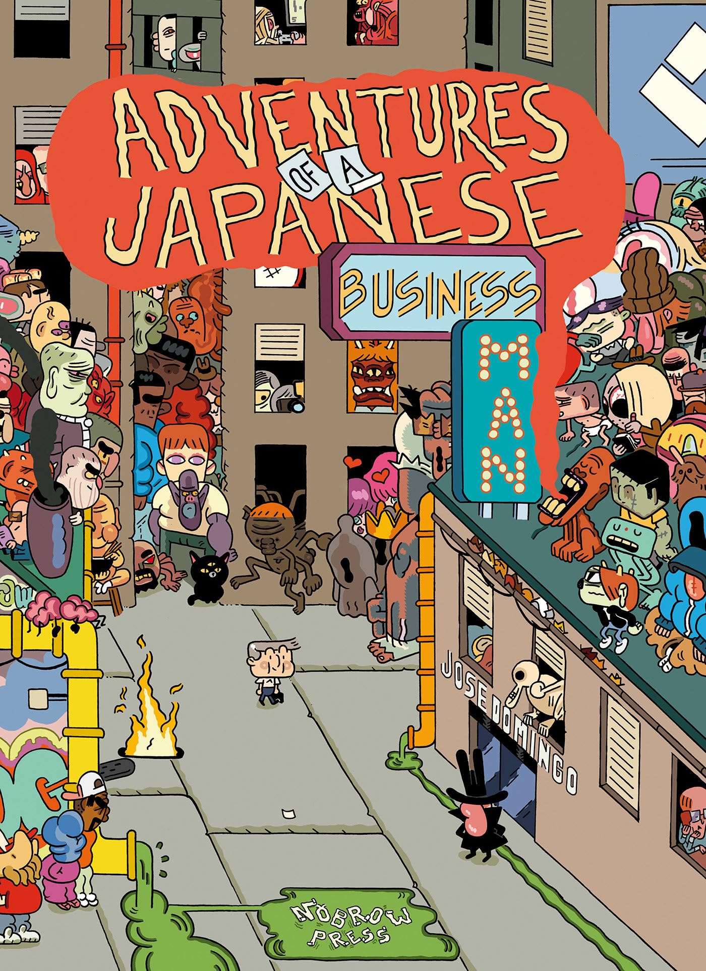 jaquette album Adventures of a Japanese Business Man