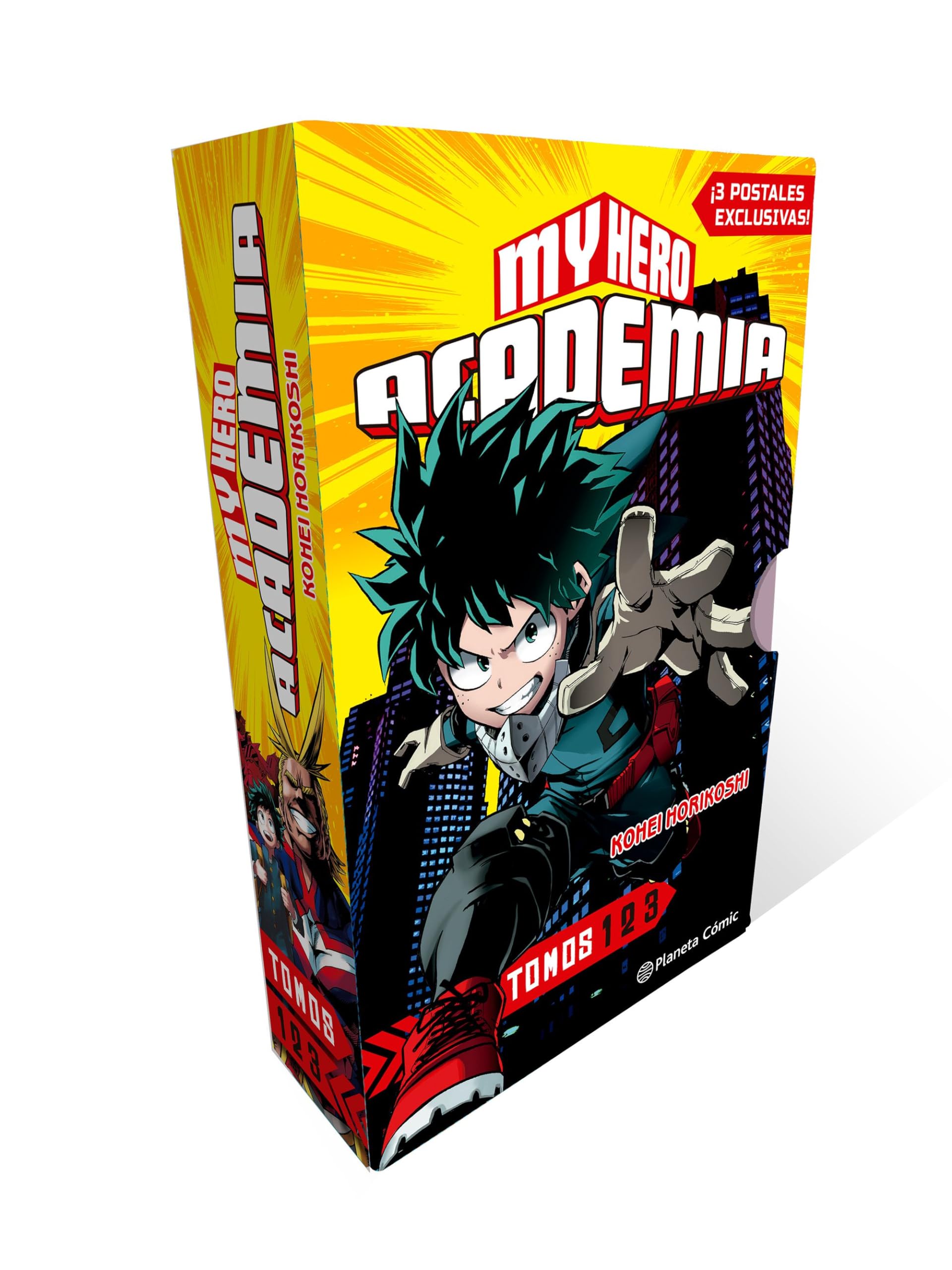 jaquette album Shonen Starter Set My Hero Academia nº 1+2+3