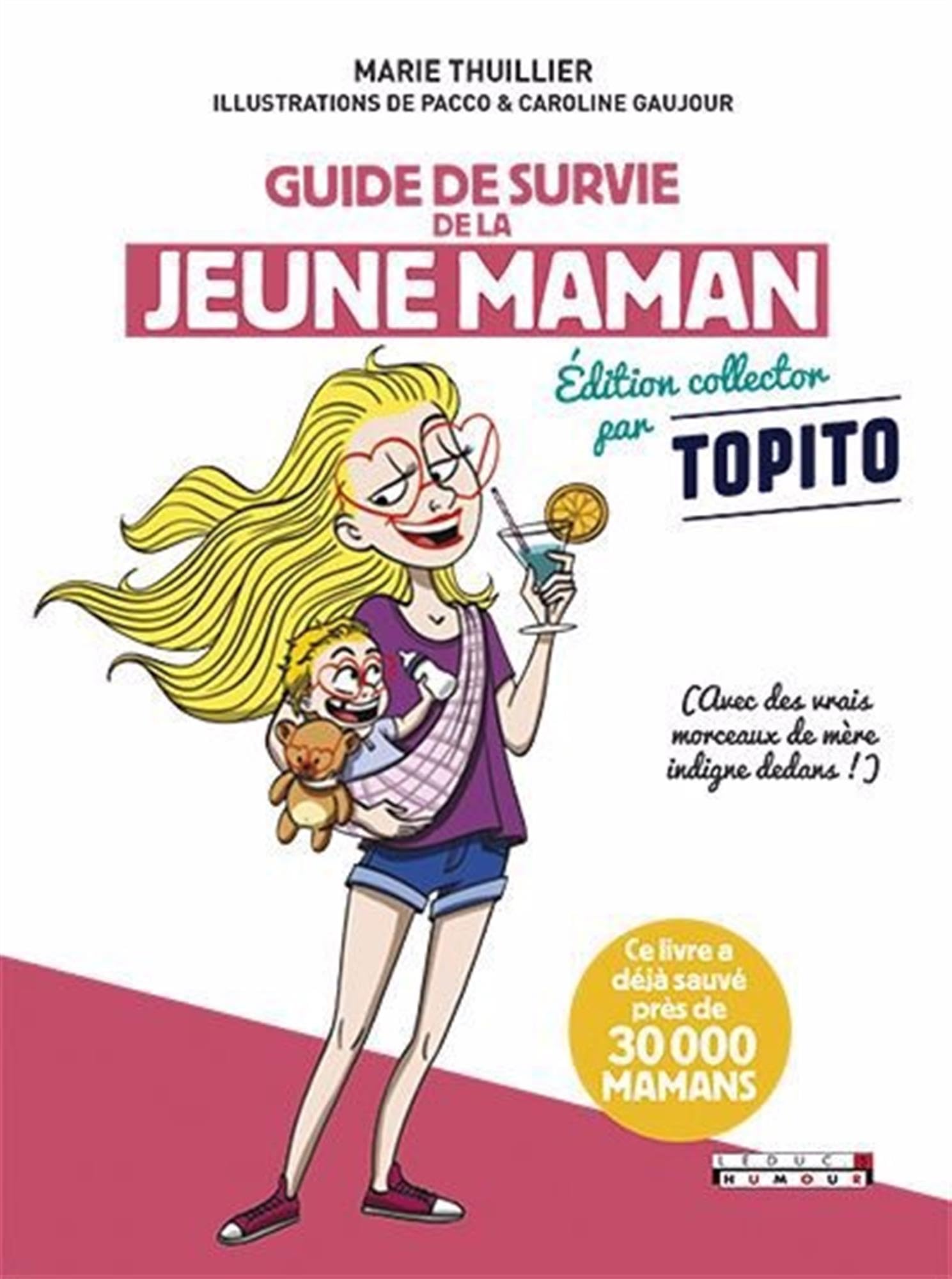 jaquette album Guide de survie de la jeune maman: avec des vrais morceaux de mère indigne dedans