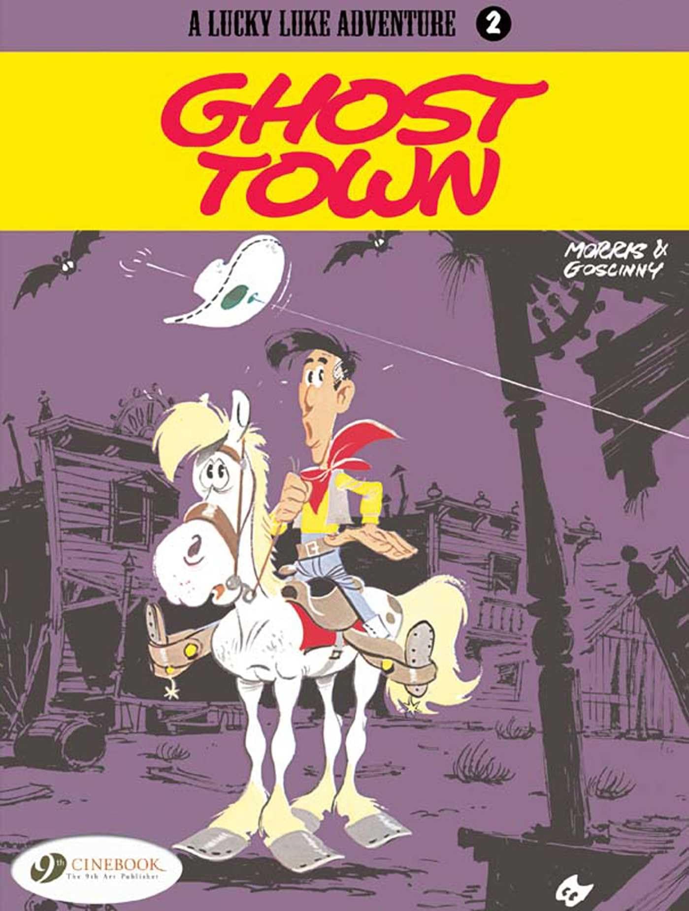jaquette album A Lucky Luke Adventure, Tome 2 : Ghost Town.