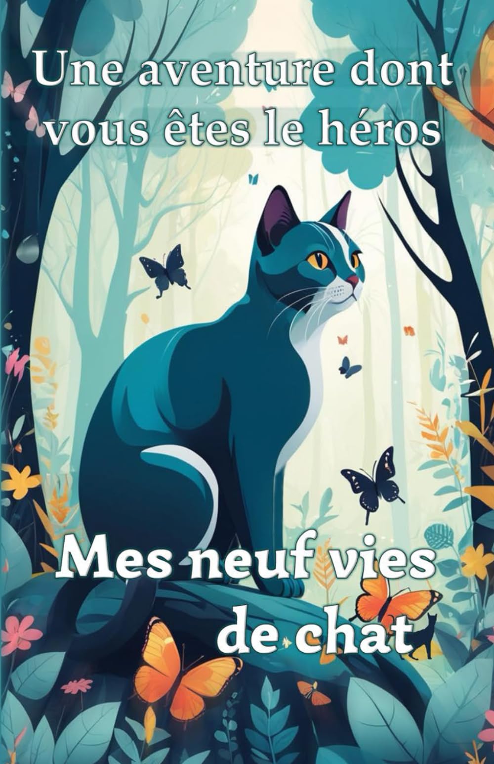 jaquette album Mes neuf vies de chat: Une aventure dont vous êtes le héros