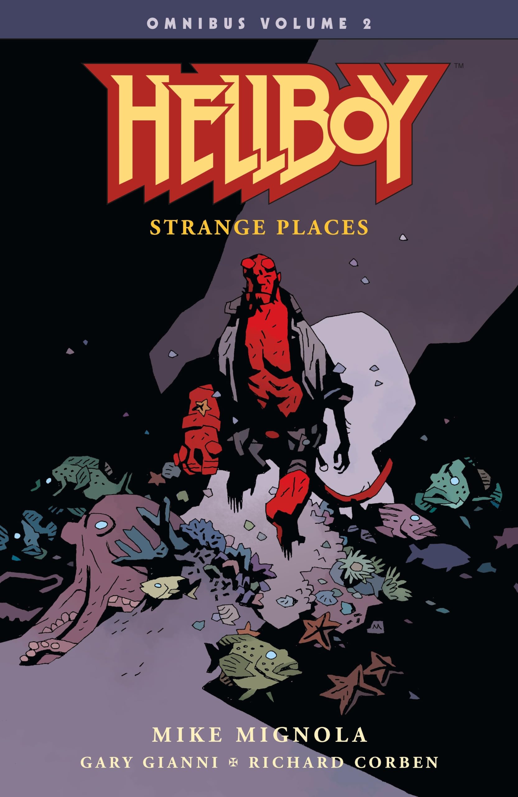 jaquette album Hellboy Omnibus Volume 2: Strange Places