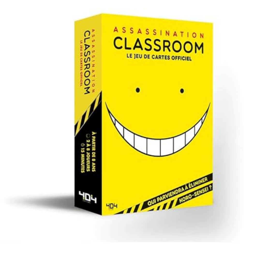 jaquette album Assassination Classroom - Le jeu de cartes