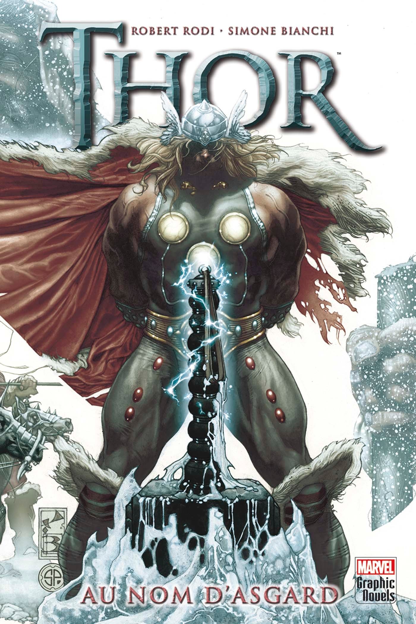 jaquette album THOR : AU NOM D'ASGARD