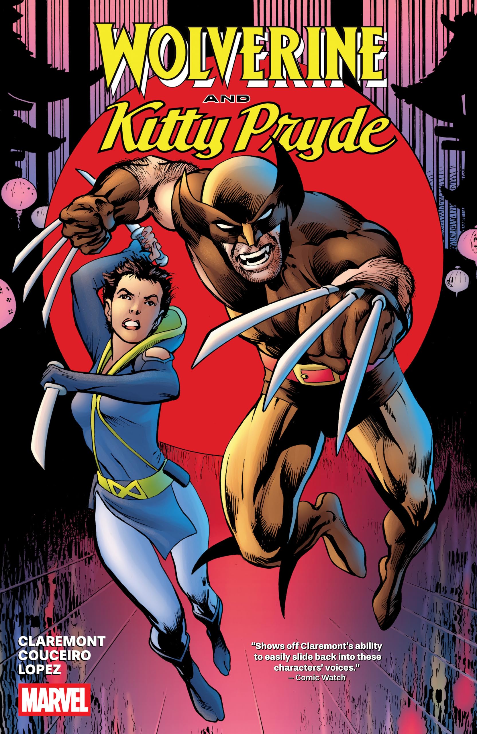 jaquette album Wolverine and Kitty Pryde