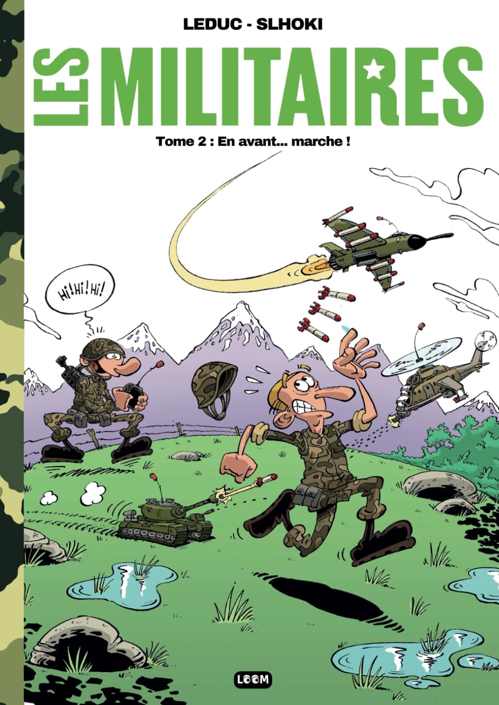jaquette album Les Militaires - tome 2 : En avant... marche !