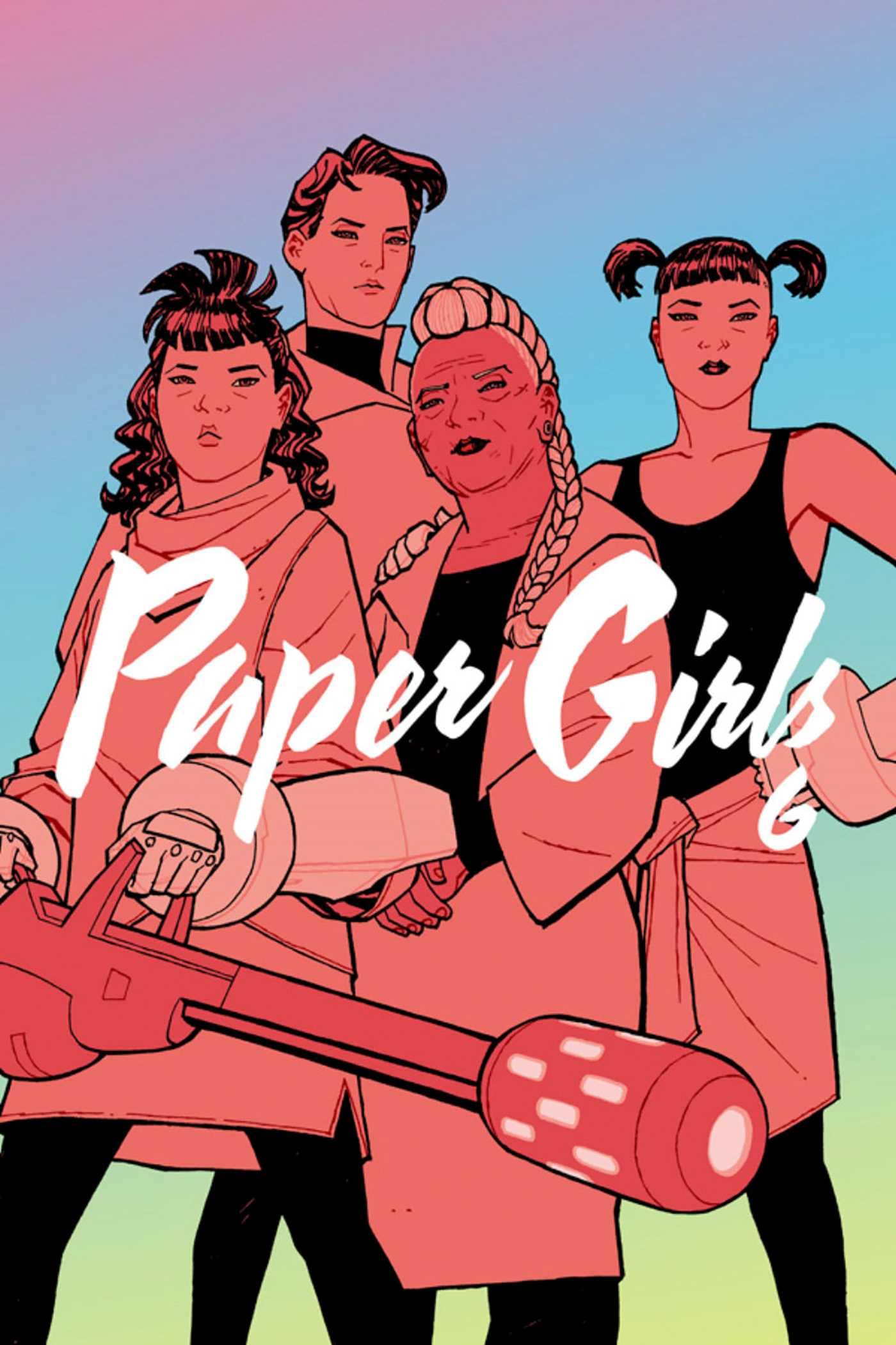 jaquette album Paper Girls Volume 6