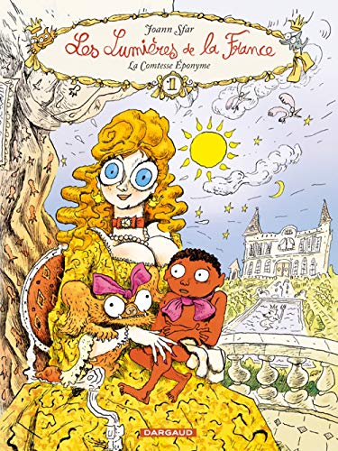jaquette album Les Lumières De La France Tome 1 - La Comtesse Eponyme