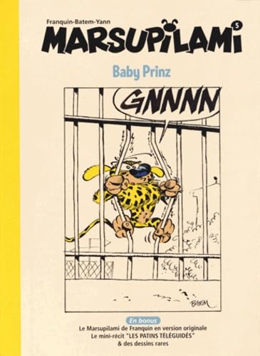 jaquette album Marsupilami Tome 5 - Baby Prinz