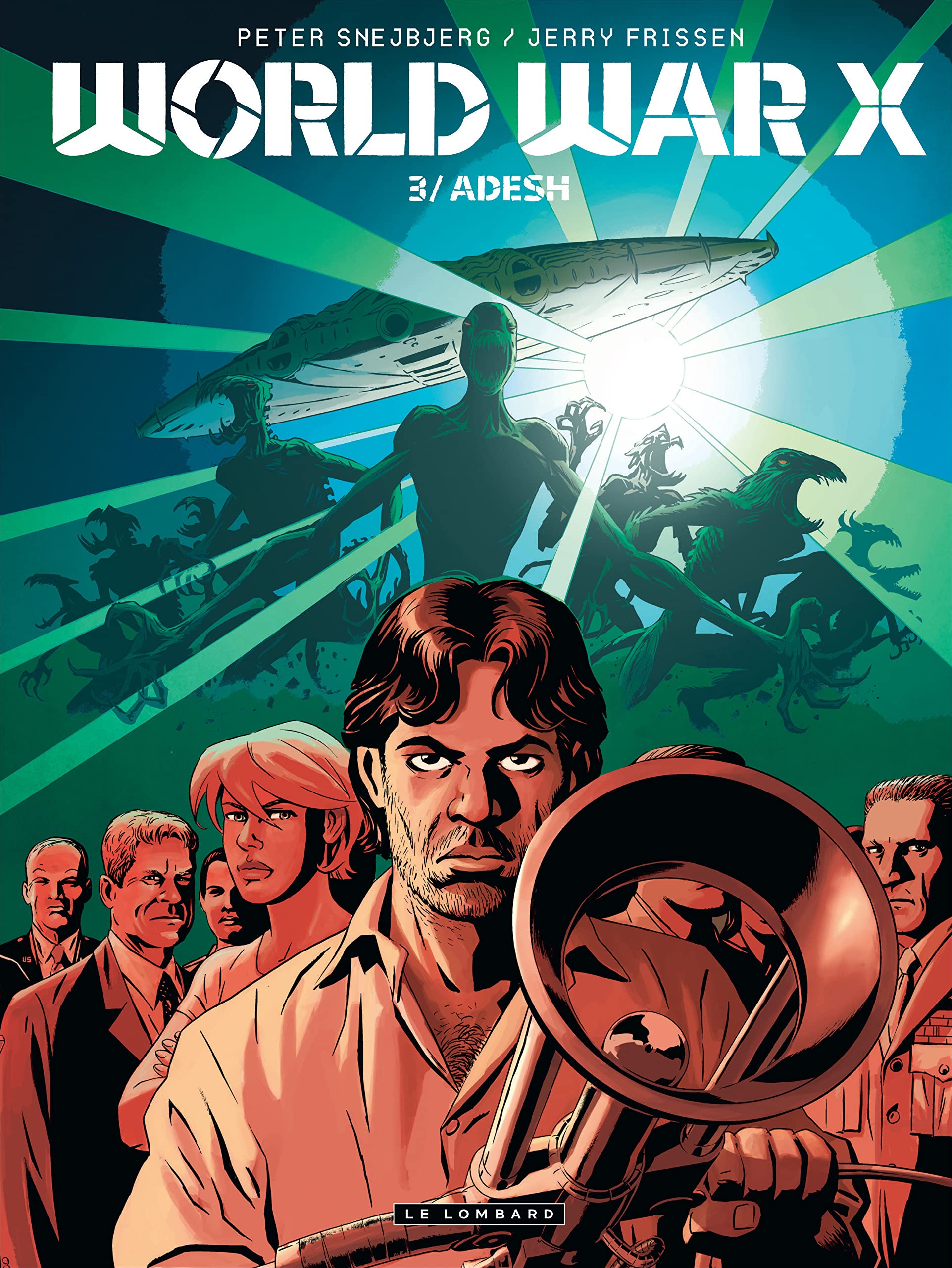 jaquette album World War X - Tome 3 - Adesh