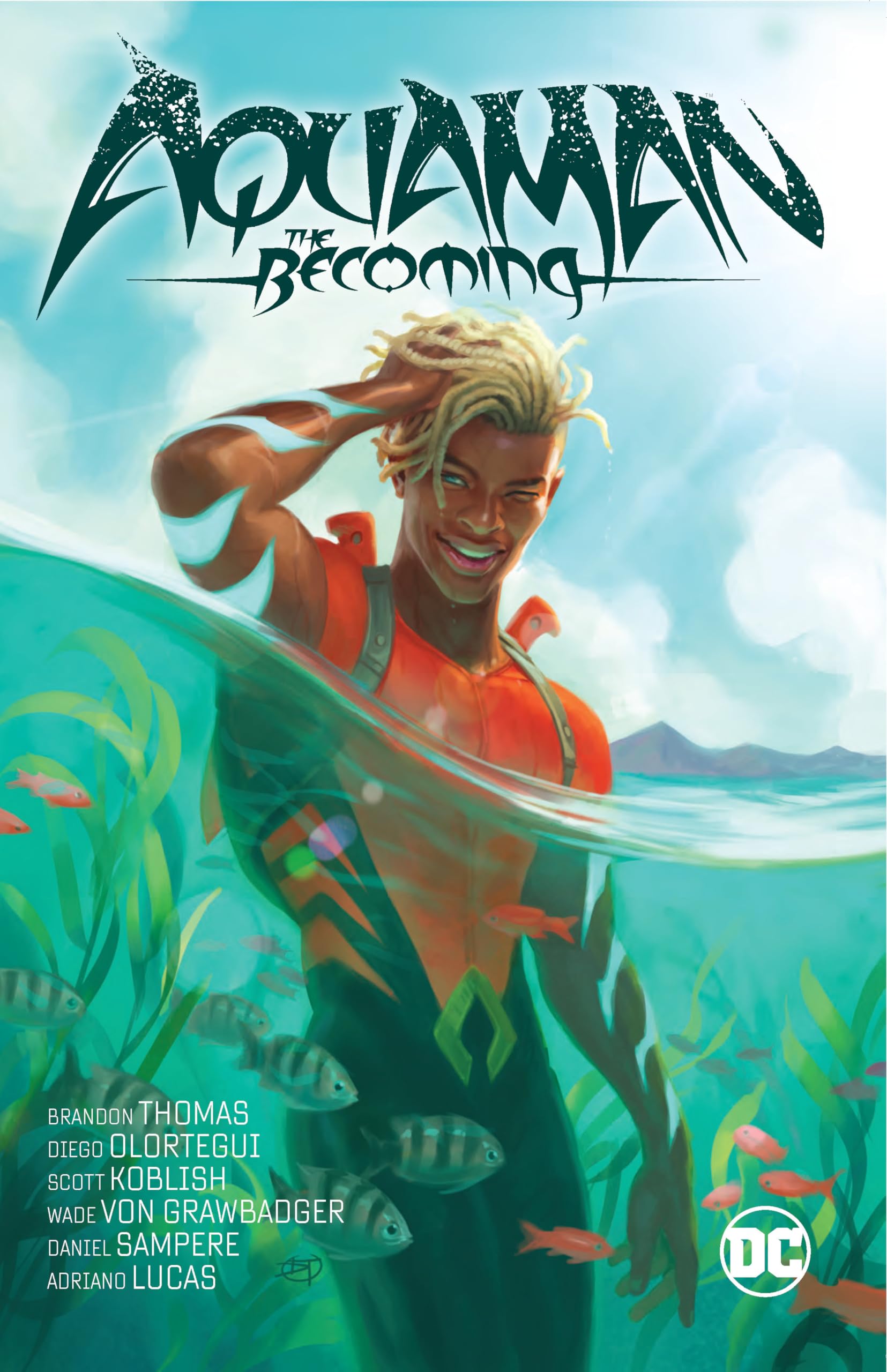 jaquette album Aquaman: The Becoming