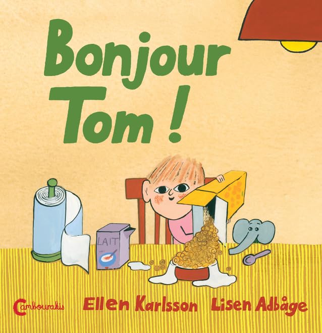 jaquette album Bonjour Tom !