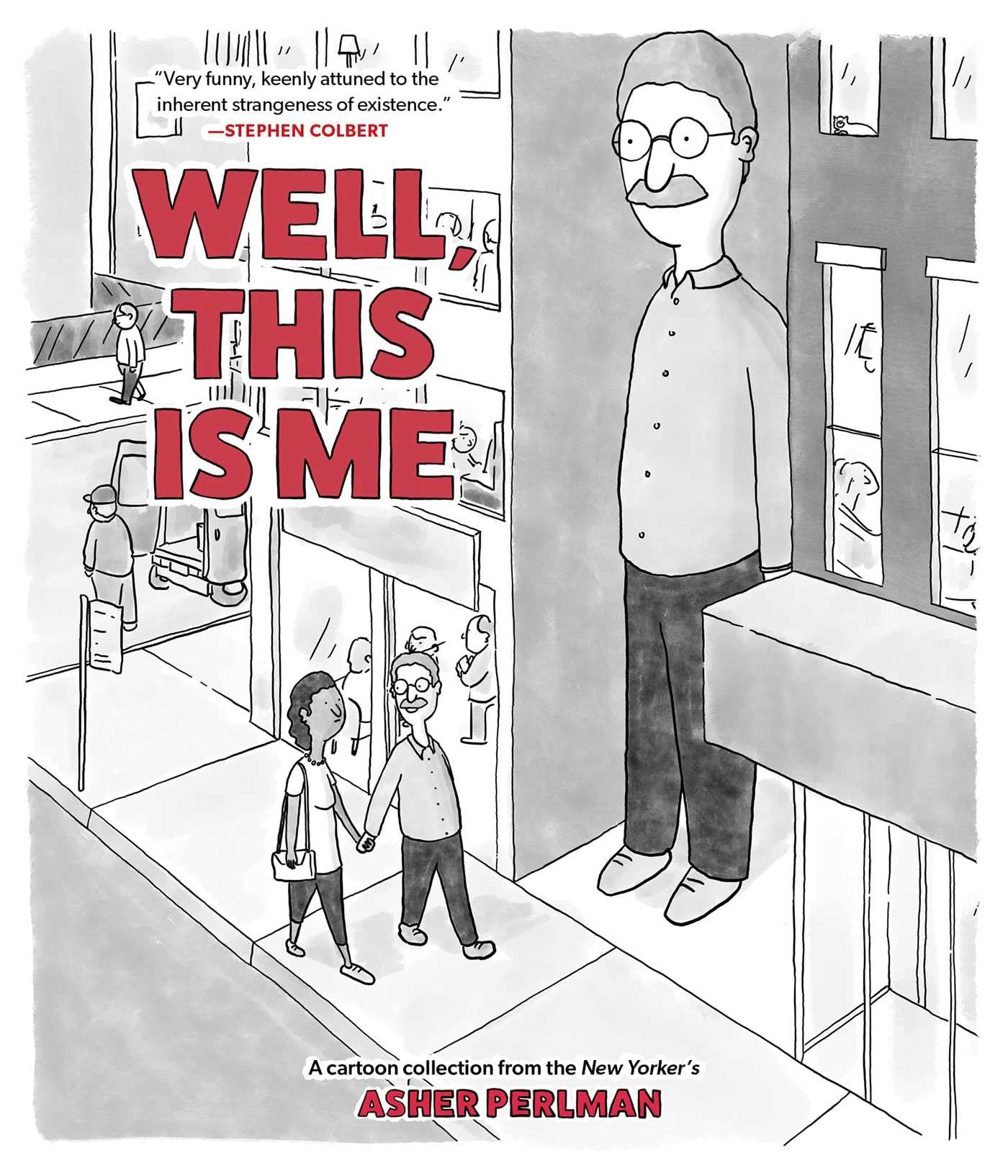 jaquette livre Well, This Is Me: A Cartoon Collection from the New Yorker's Asher Perlman
