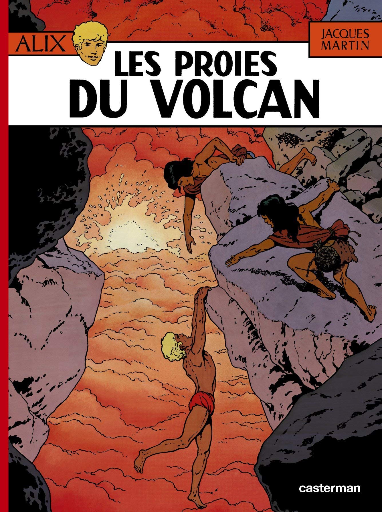 jaquette album Alix, tome 14 : Les proies du volcan