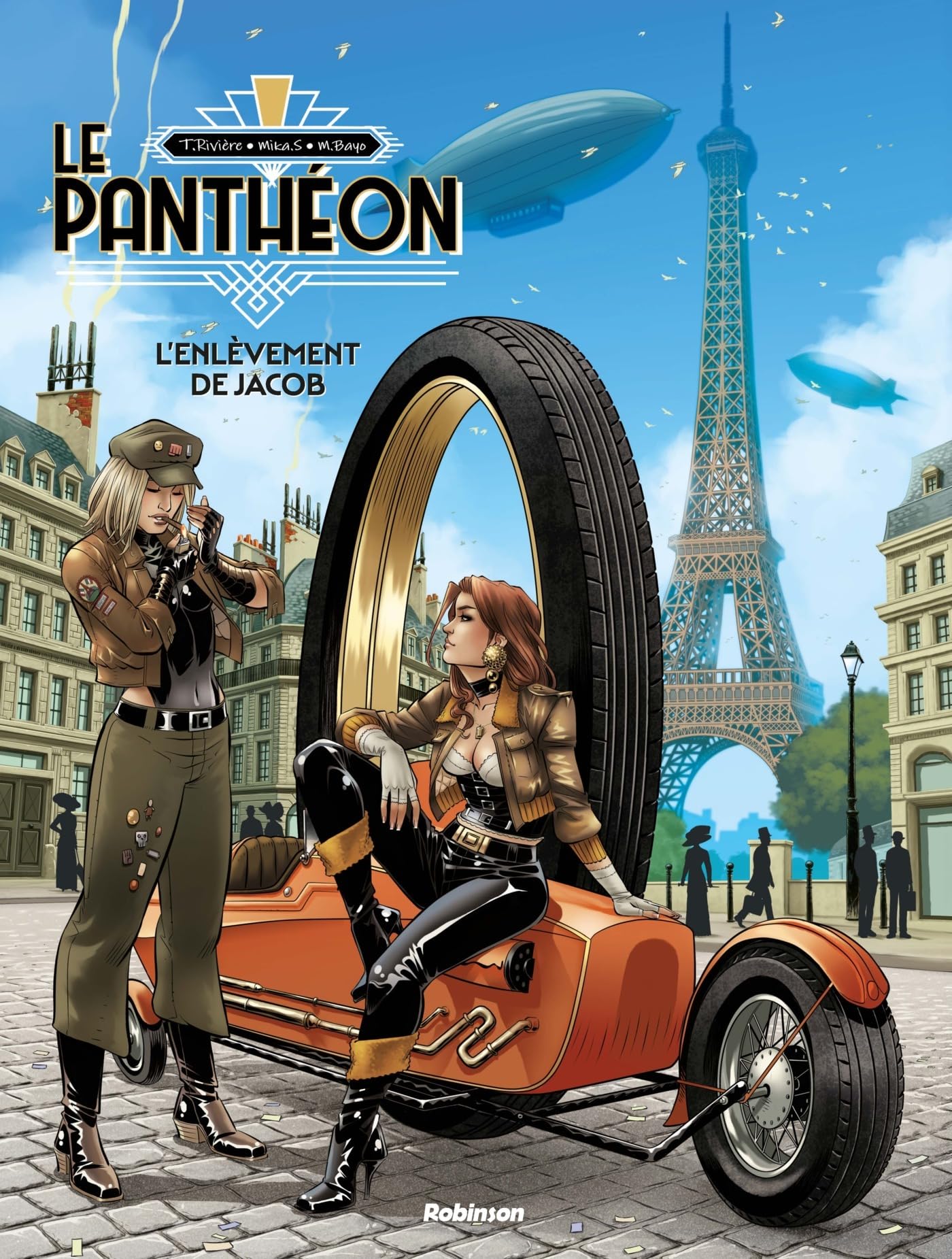 jaquette livre Le Panthéon: L'enlèvement de Jacob