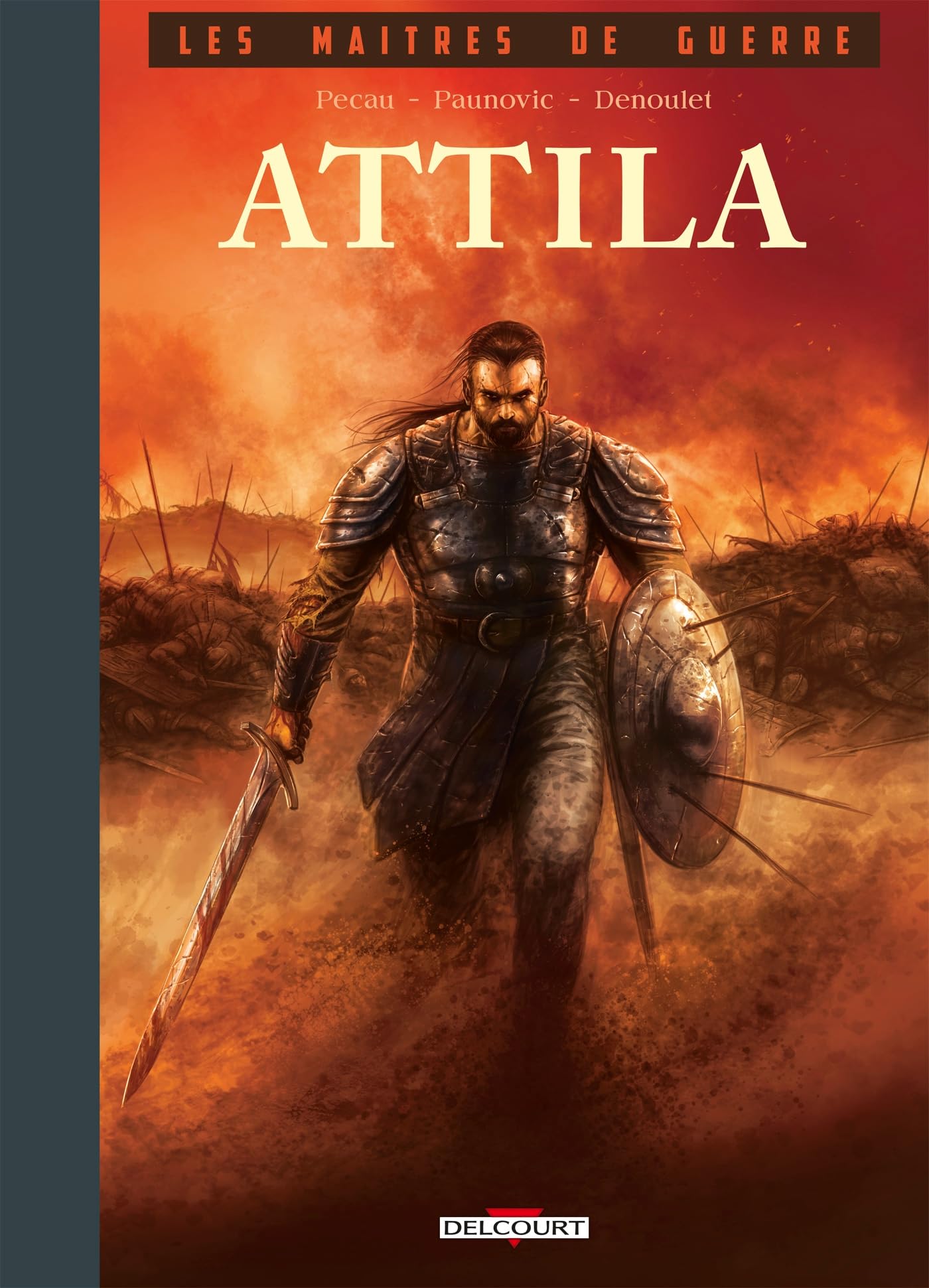 jaquette album Les Maîtres de guerre - Attila