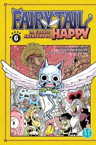 jaquette album Fairy Tail - La Grande Aventure De Happy - Tome 6