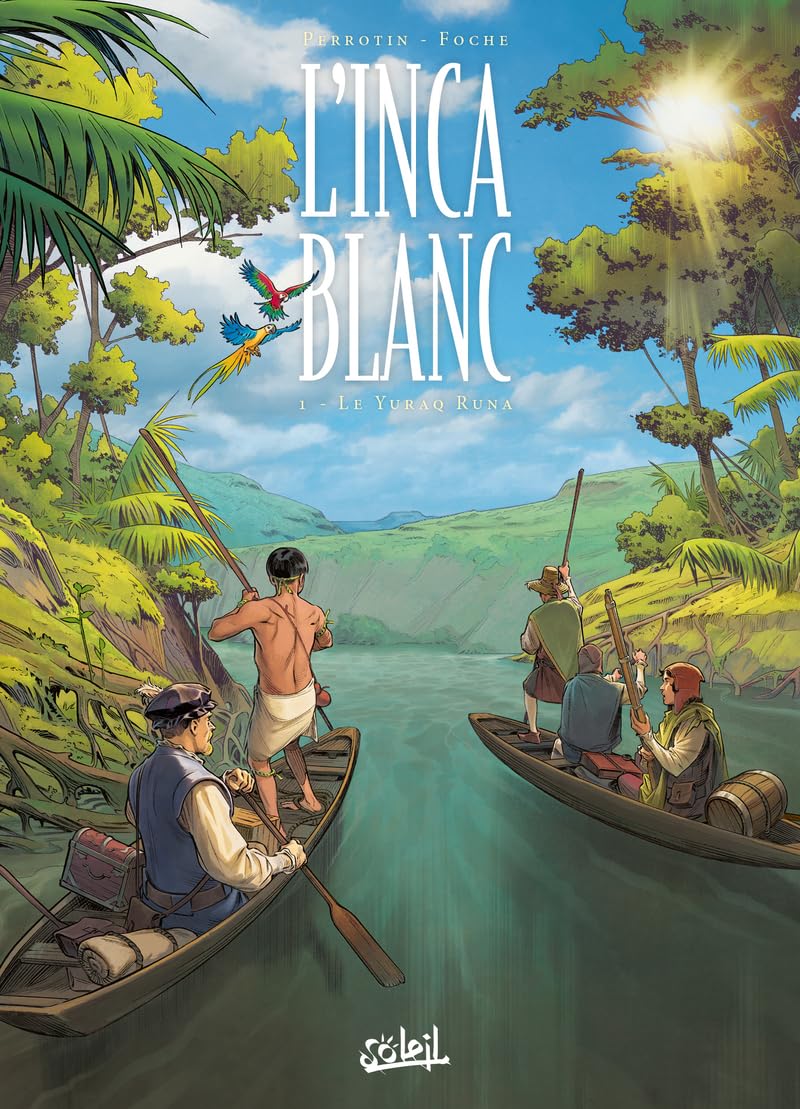 jaquette album L'Inca blanc T01 - Le Yuraq Runa (1)