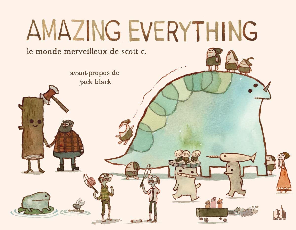 jaquette album AMAZING EVERYTHING : le monde merveilleux de Scott C.