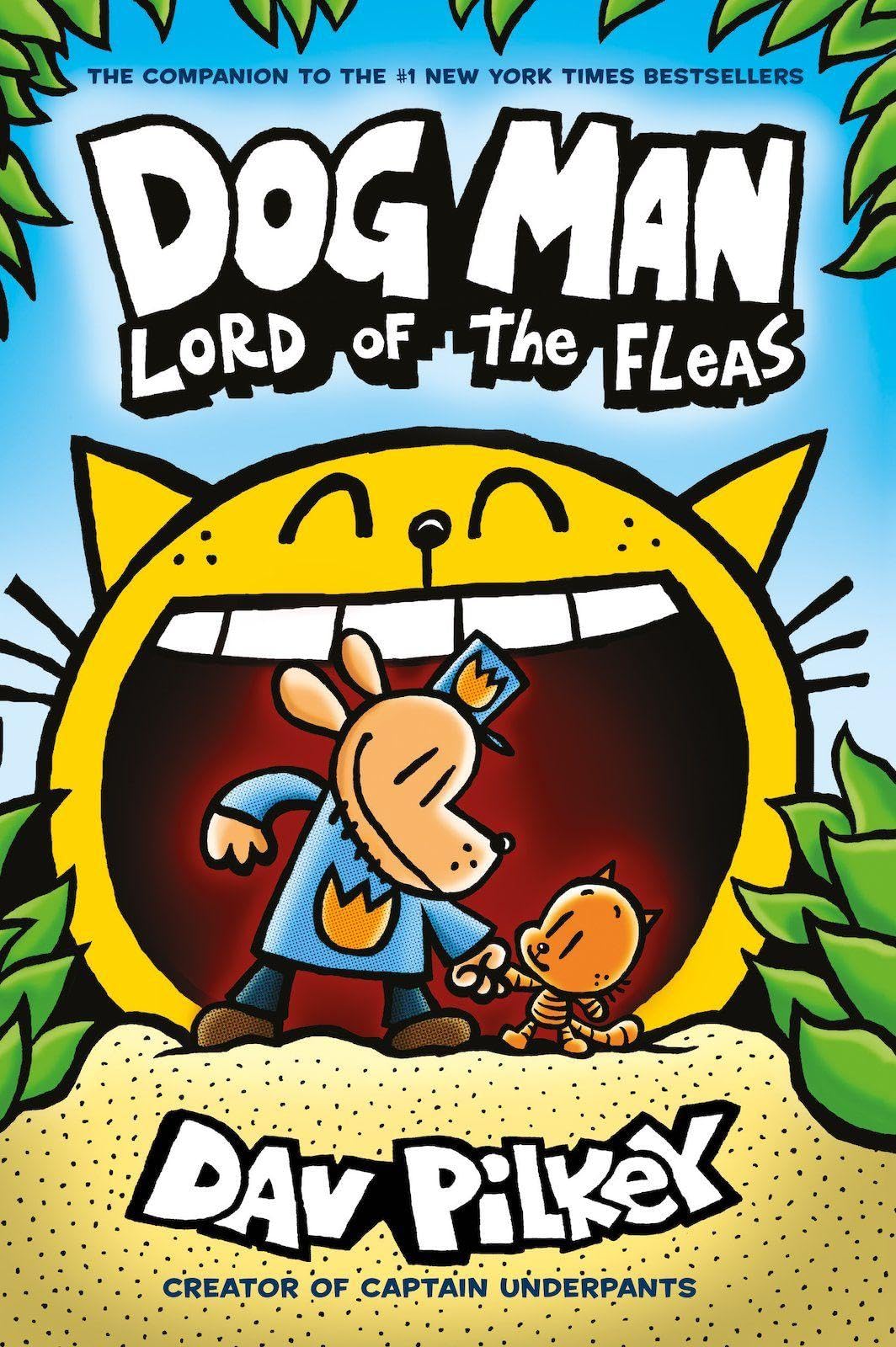 jaquette album Dog Man 5: Lord of the Fleas PB