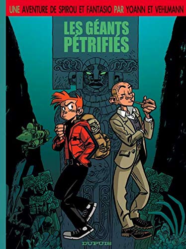 jaquette album Spirou Tome 1 - Les Géants Pétrifiés