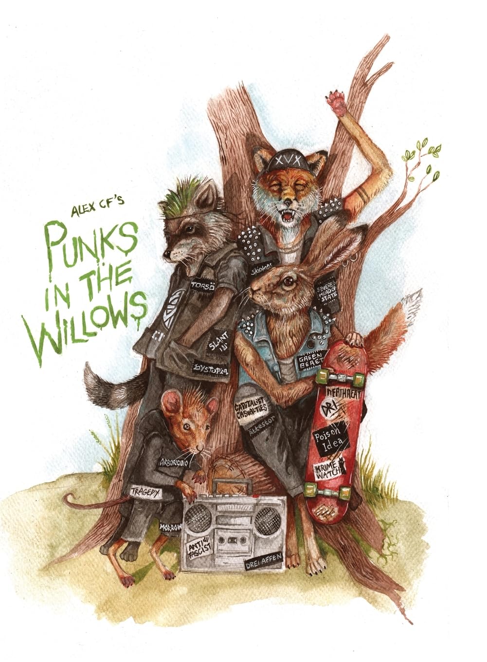 jaquette album Punks In The Willows (Hardcover)