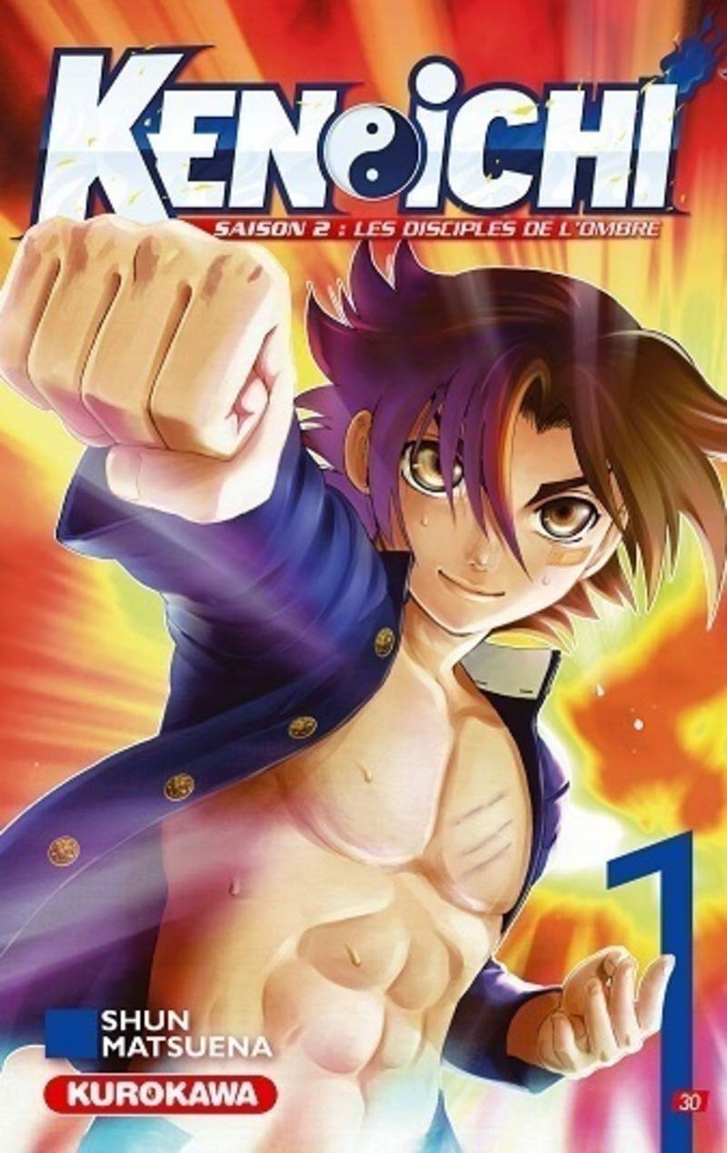 jaquette album Ken-Ichi, Saison 2 : Les disciples de l'ombre, tome 1
