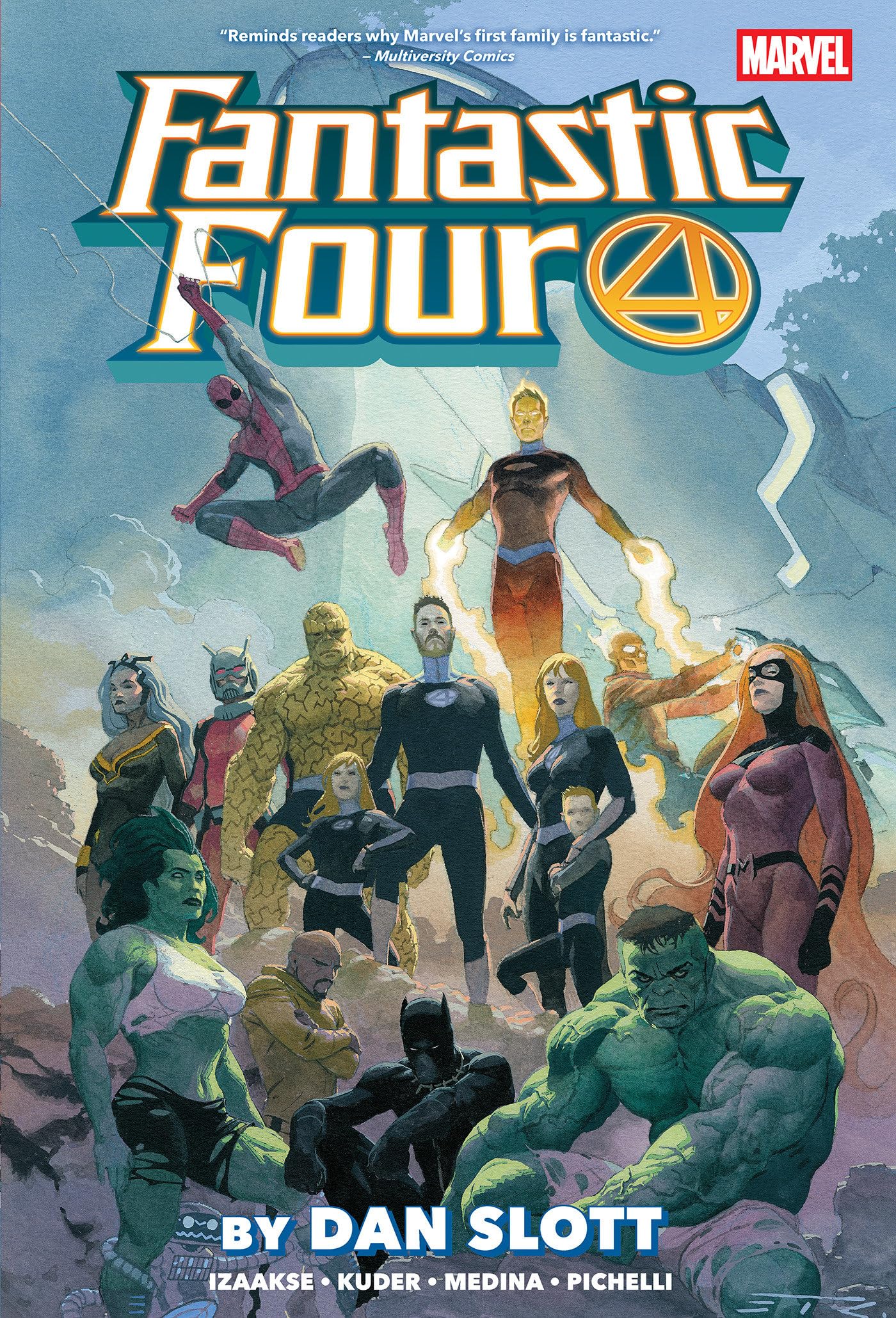 jaquette album Fantastic Four By Dan Slott Omnibus Vol. 1