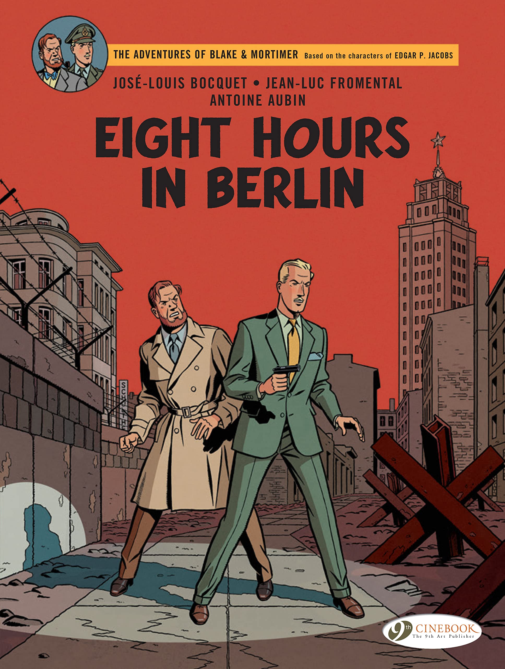 jaquette album Blake & Mortimer Vol. 29 - Eight Hours in Berlin - Tome 29 (29)