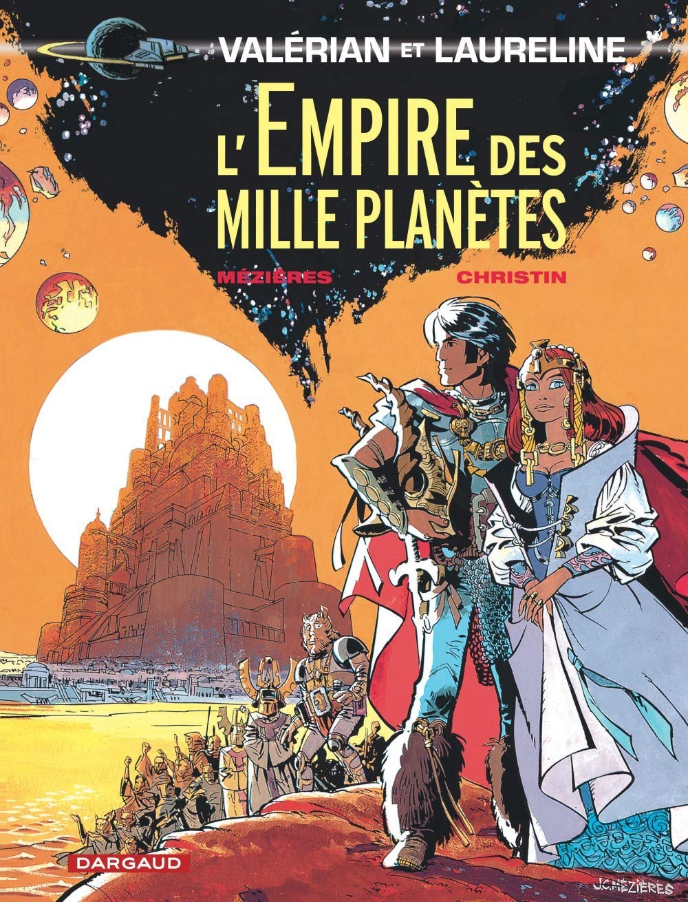jaquette album Valérian, tome 2 : L'Empire des mille planètes