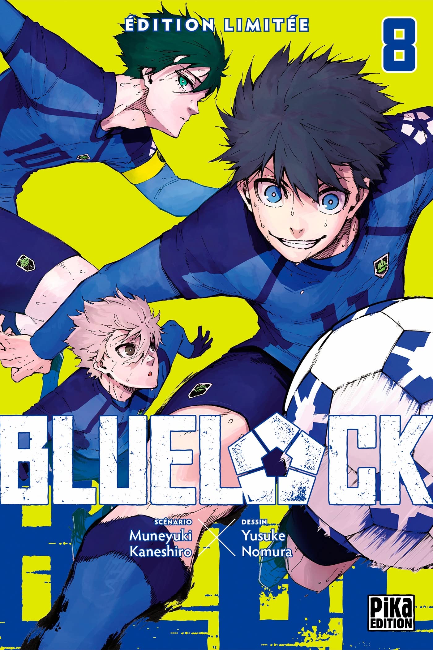 jaquette album Blue Lock T08 Edition limitée