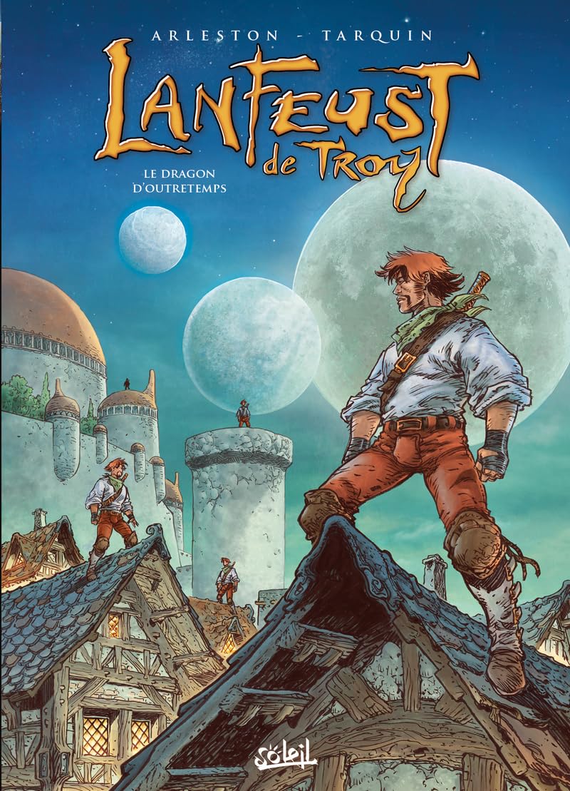 jaquette album Lanfeust de Troy T10 - Le Dragon d'Outretemps