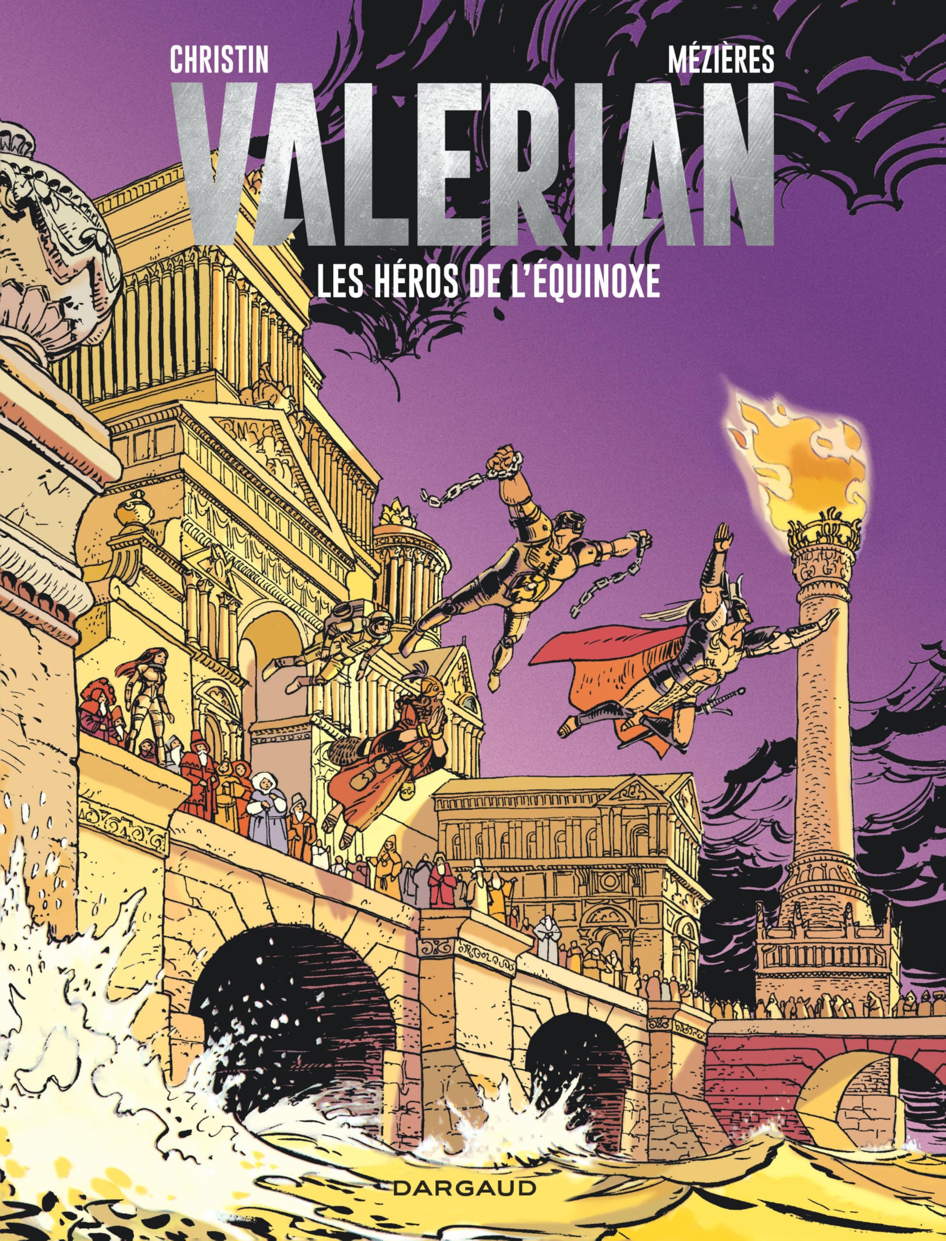 jaquette album Valérian - Tome 8 - Les Héros de l'équinoxe