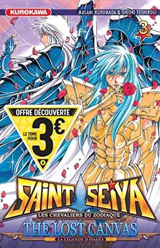 jaquette album Saint Seiya - The Lost Canvas Tome 3