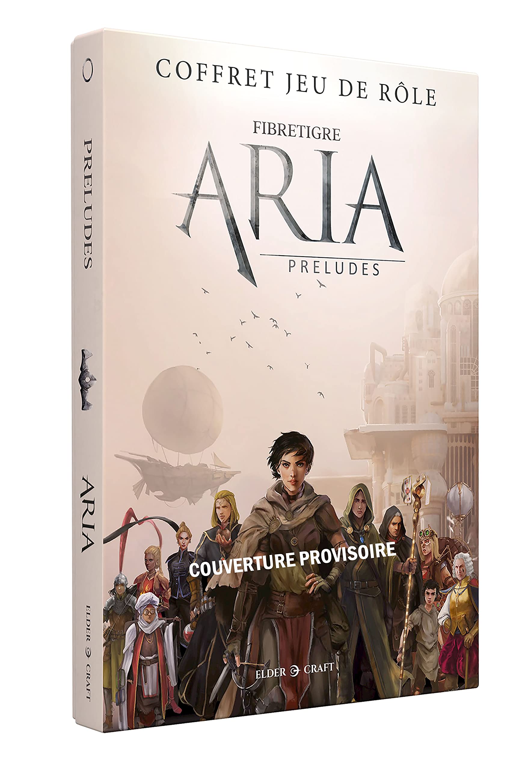 jaquette album Coffret Aria Préludes - Version luxe
