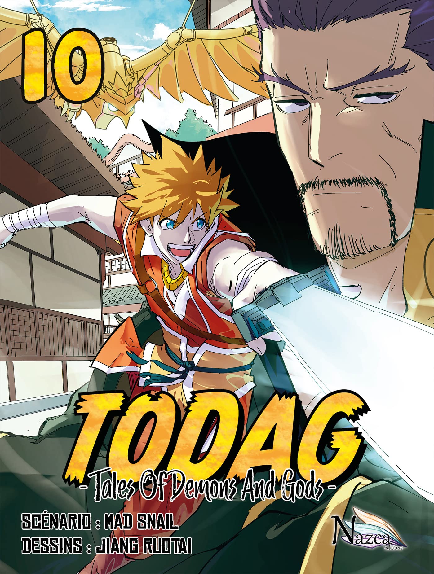 jaquette album Tales of Demons and Gods - T10: TODAG - T10
