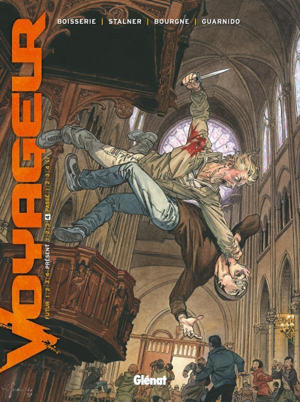 jaquette album Voyageur : Présent Tome 4