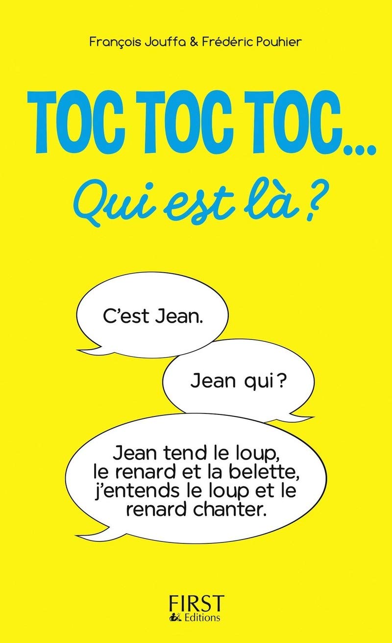 jaquette album Toc toc toc Qui est là ? - des centaines de TOC T OC TOC hilarants !