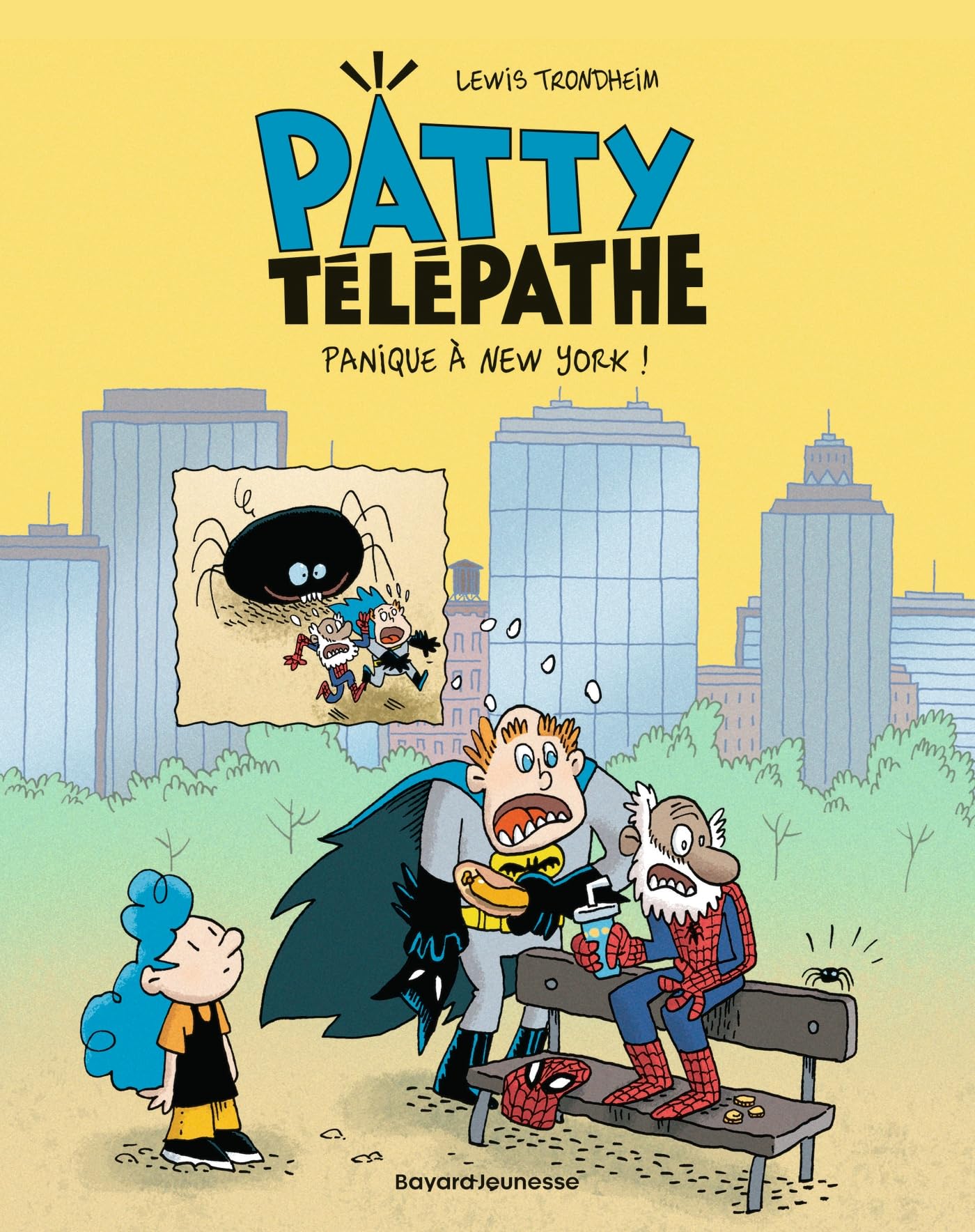 jaquette album Patty télépathe, Tome 02: Panique à New York !