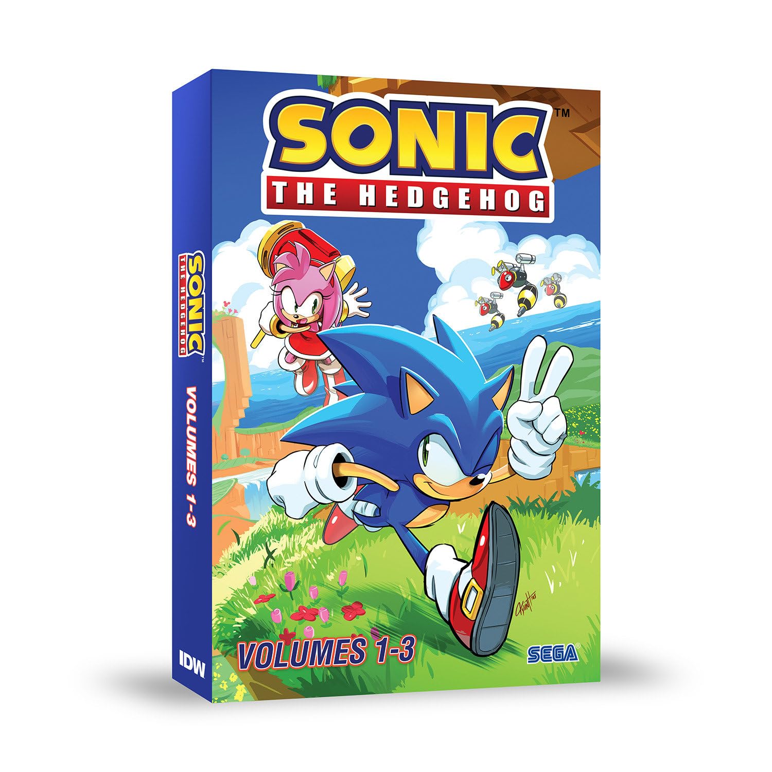 jaquette album Sonic the Hedgehog: Box Set, Vol. 1-3