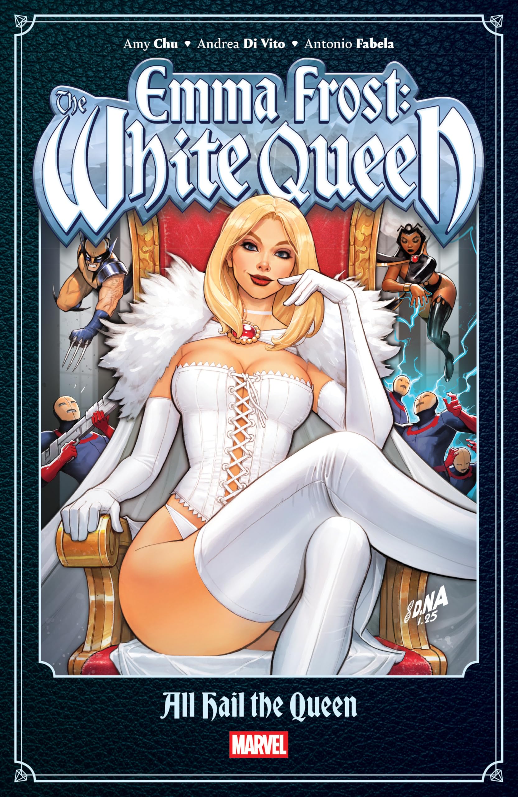 jaquette album Emma Frost: The White Queen - All Hail the Queen