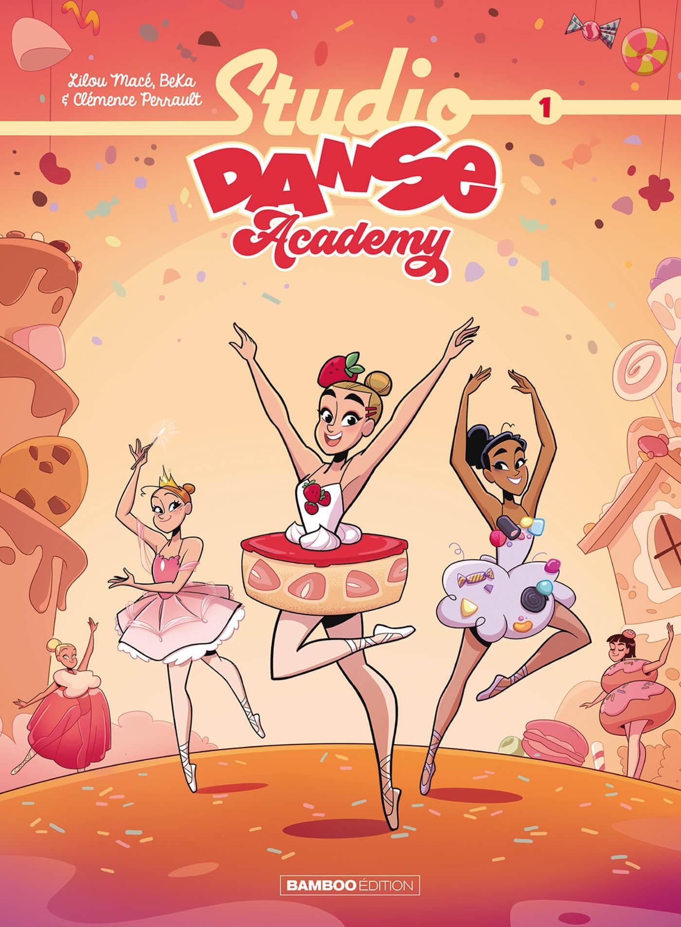 jaquette album Studio Danse Academy - tome 01