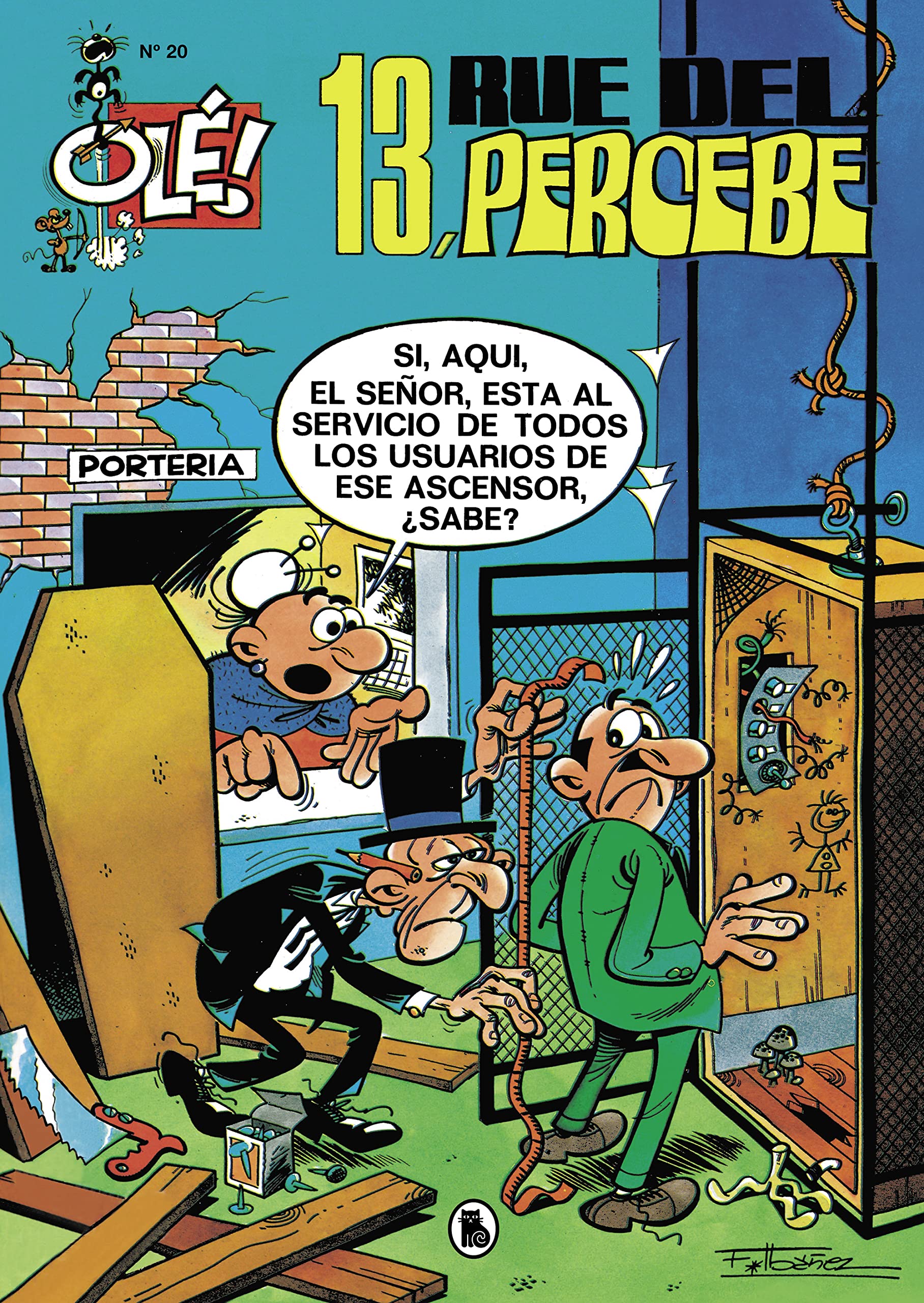 jaquette album 13, Rue del Percebe (Olé! Mortadelo 20)