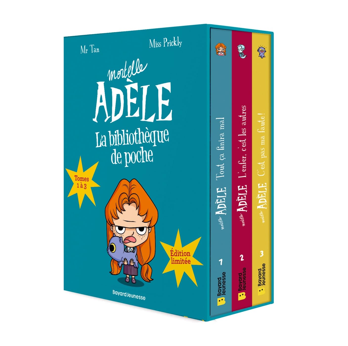 acheter Ma bibliothèque Mortelle Adèle : Coffret des tomes 1 à 3: Petit, mais mortel !